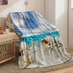 Office nap blanket for students. Single blanket perfect for dorm rooms. Provides warmth and comfort for quick naps and r — photo 8