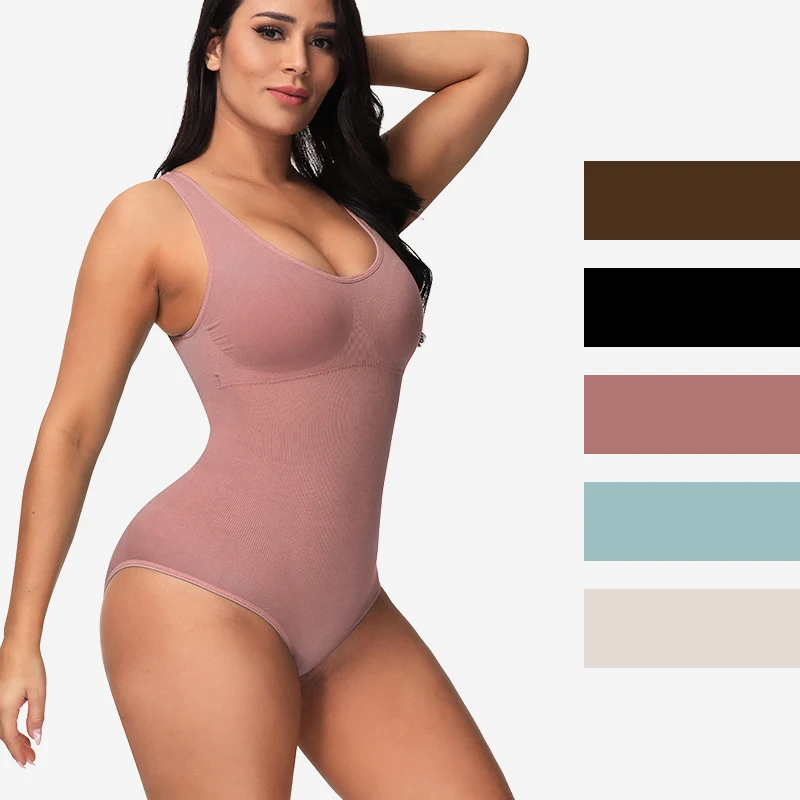 Barriga espartilho corporal sem costura feminino — foto 7