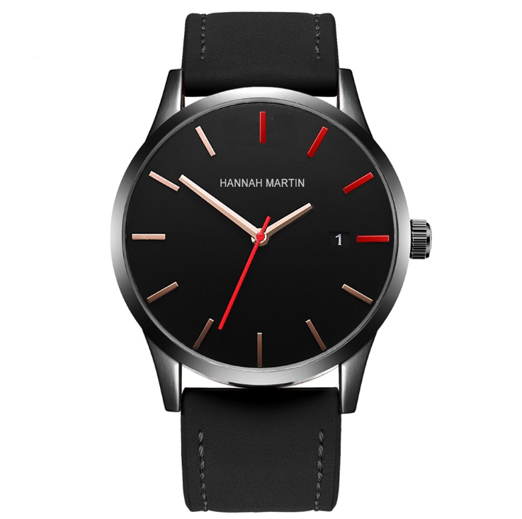 Relógio masculino autorizado Amazon, cross-border, IP plating, mostrador grande, pulseira fosca, calendário, novo relógio de pulso. — foto 10