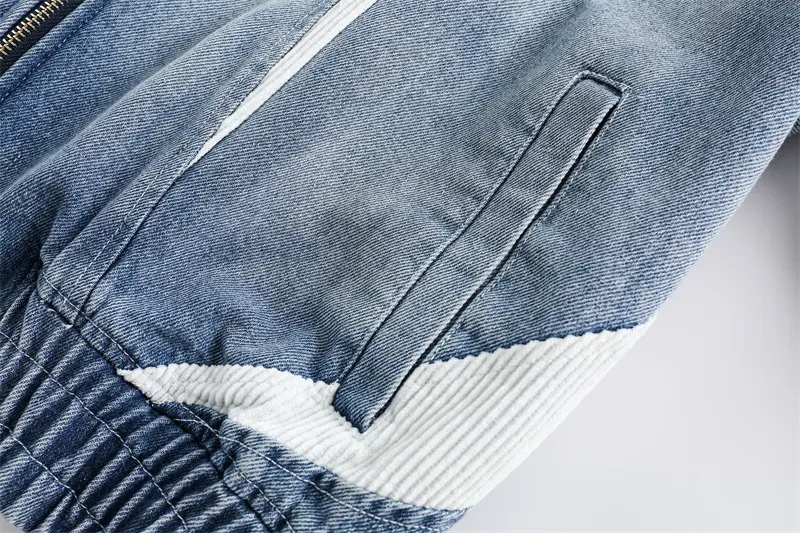 Title 2, Retro Japanese Striped Short Style Stitching De...