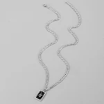 Colar masculino com totem de cobra fashion, um acessório elegante para homens. Perfeito para realçar qualquer roupa e expressar seu estilo único. — foto 2