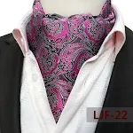 Erkek Şal Jakar Polyester, moda ve sıcak, soğuk havalar için ideal. Tarzınızı tamamlayan ve sizi sıcak tutan şık bir aksesuar. — Fotoğraf 2