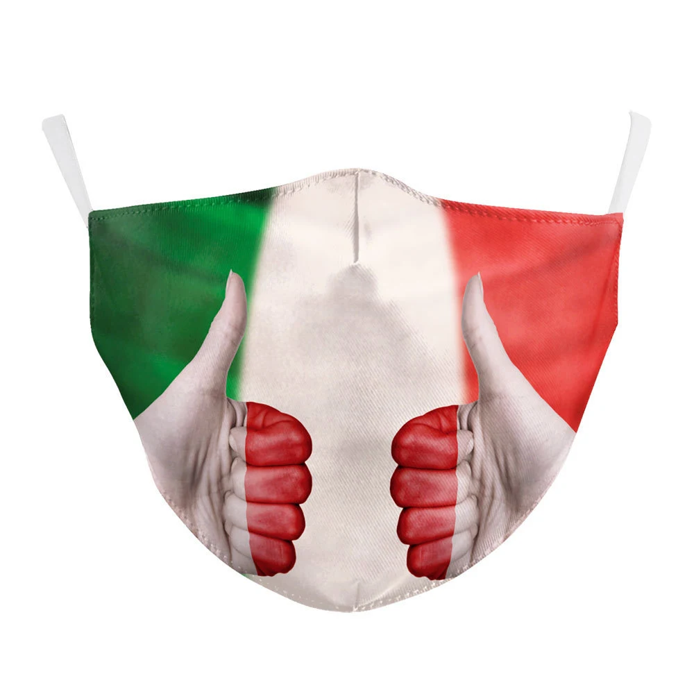 Title 8, Childrens flag calico mask, reusable and washa...