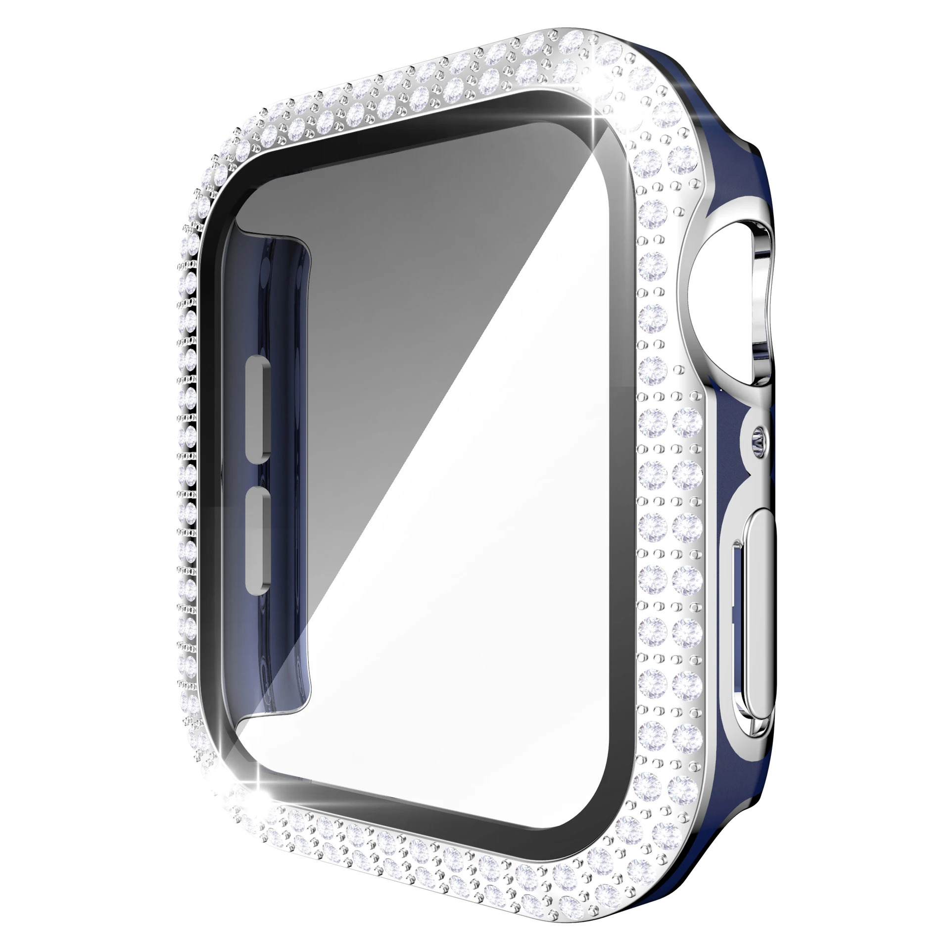 Title 2, Electroplated two-color double diamond one-piec...