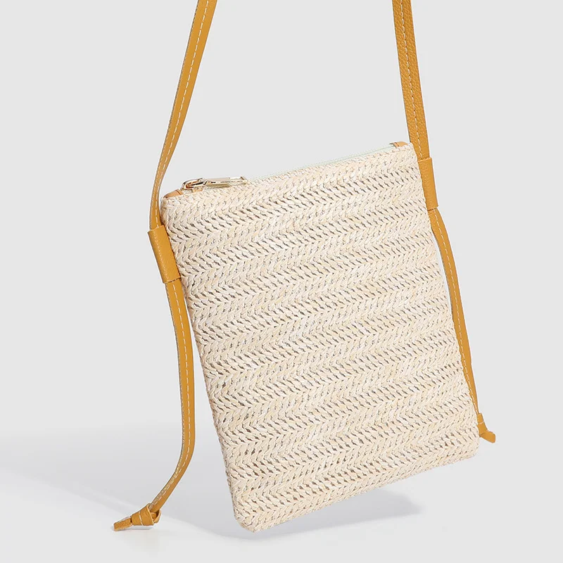 Title 6, Fashion Solid Color Small Square Bag Vertical M...