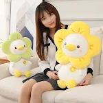 Boneca de pelúcia de patinho amarelo para crianças, macia e adorável. O brinquedo perfeito para abraçar, brincar e trazer alegria aos pequenos. — foto 1