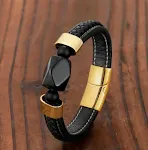 Black Agate Gold 23CM