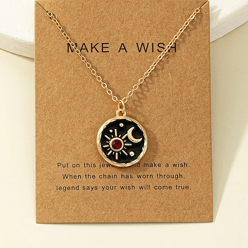Colar com pingente simples de moda, personalidade versátil, combina com tudo. Um acessório elegante e fácil de usar, perfeito para realçar seu estilo. — foto 15