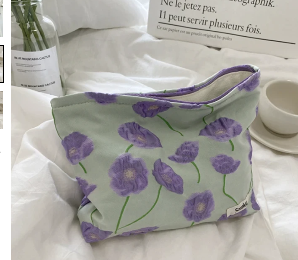 Title 4, Skin Care Product Small Change Portable Clutch