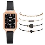Black belt black and bracelet