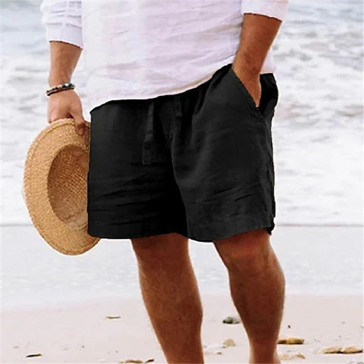 Title 4, Mens Daily Sand Pure Color Comfortable Breatha...