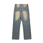Retro Washed Ripped Jeans Loose Distressed Straight Casual Trousers - Comfortable and Stylish Jeans, Perfect for Everyda — photo 4