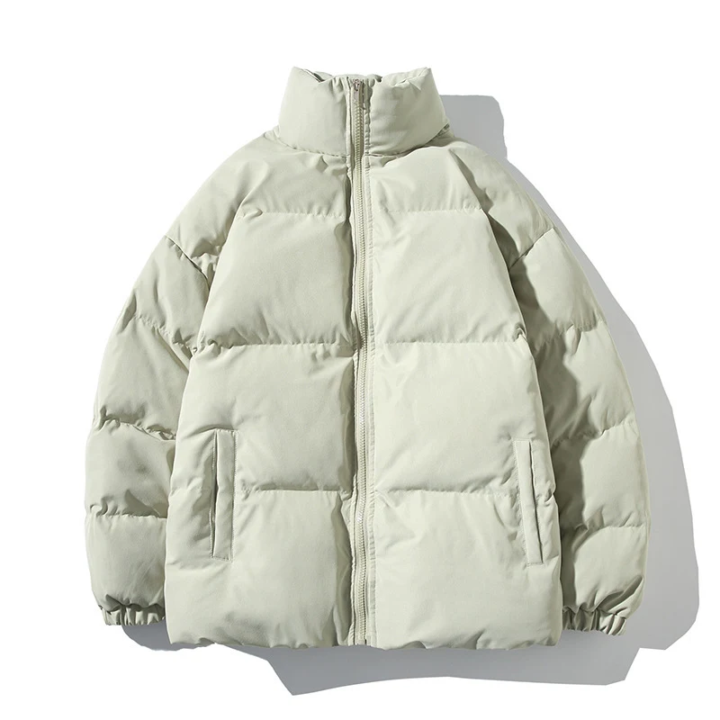 Title 6, Mens Casual Simple Solid Color Thick Padded Co...