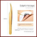 Golden Dolphin Tweezer