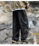 Spring New Multi-pocket Japanese Outdoor Loose Sports Casual Pants with Drawstring, perfect for outdoor activities and e — photo 6