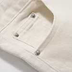 Men's solid color slightly flared jeans offering comfort and style. A flattering fit perfect for a modern and casual eve — photo 18