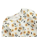 Mono para bebé recién nacido Ropa floral pequeña Rompers. Suave y cómodo, perfecto para la piel sensible. Ideal para uso diario y regalos. — foto 2
