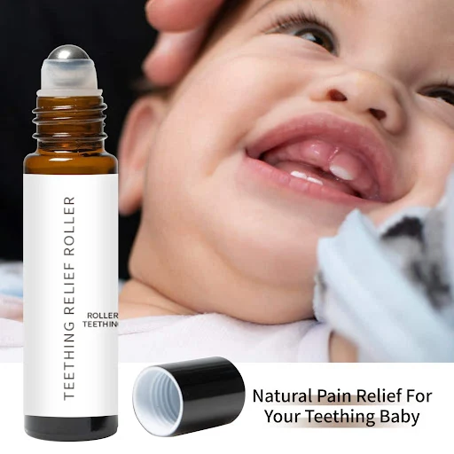 Title 8, BabyTeethingOil Roller 10ml Alívio Natural para...