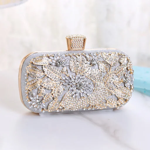 Title 2, European and American Ladies Handbag with Diamo...