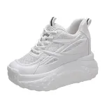 Summer New Fashion Clunky Sneakers Women's Platform Casual Shoes. Step out in style and comfort with these trendy platfo — photo 14