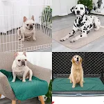 Reusable Pet Pee Pads Waterproof Bottom Bamboo Fiber Dog Training Pad Super Absorbent Washable Dog Pee Pads — photo 5