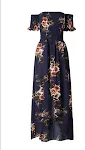 Boho style long dress for women, off shoulder beach summer dresses, flowy and comfortable, perfect for warm weather and — photo 1