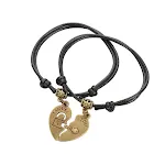 Bronze love pair