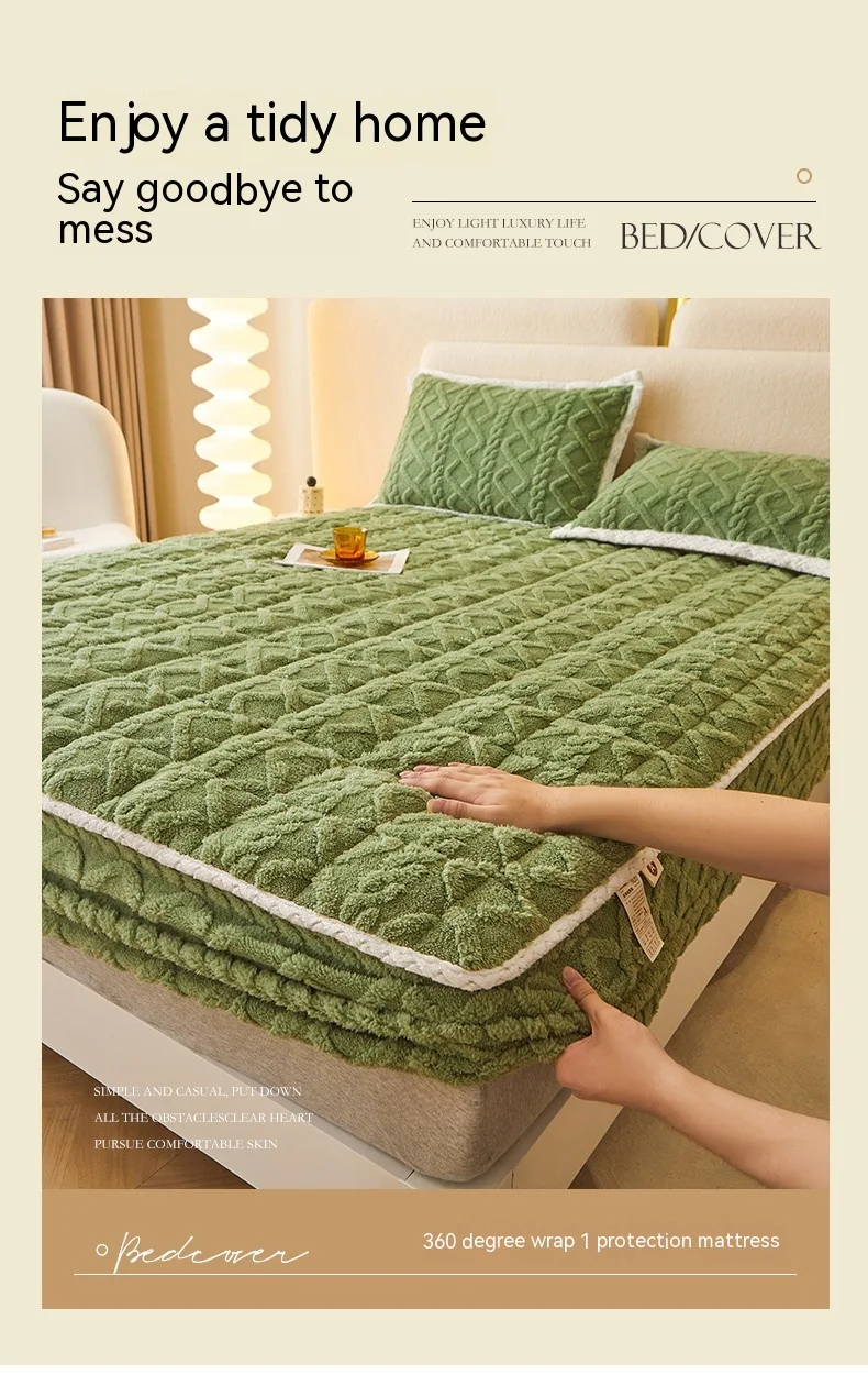 Title 2, Winter Thicken Thermal Corn Velvet Milk Fiber Q...