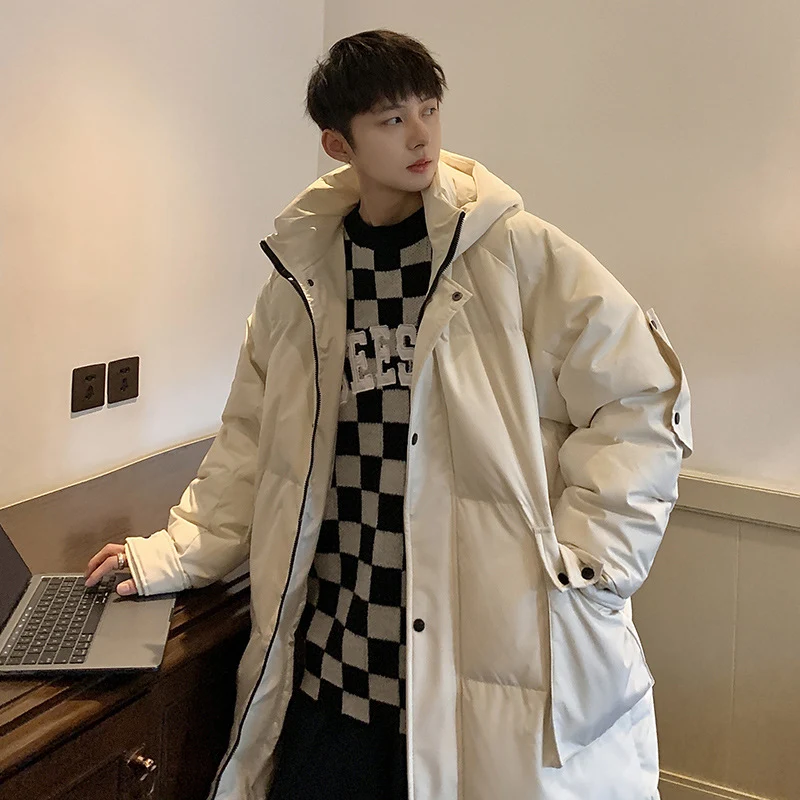 Men's Winter Mid-length Thick Warm Jacket perfect for cold weather offering superior warmth and comfort. Stay cozy all w — photo 15
