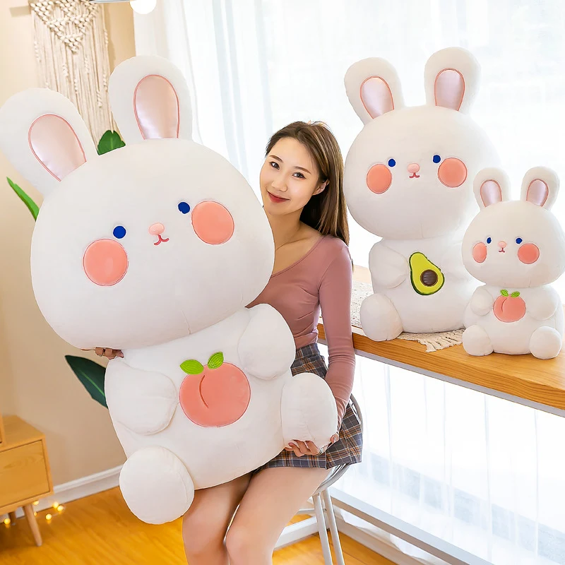 Cartoon Fruit Dumb Rabbit Plush Toy Doll Adorable soft and cuddly gift perfect for kids and collectors Great for imagina — photo 5