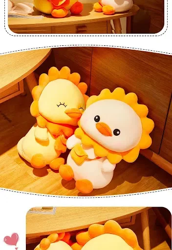 Title 4, Nova Boneca de Pato Amarelo Pequeno Brinquedo d...