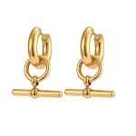 Brincos femininos de moda com personalidade Joias que adicionam estilo e singularidade ao seu visual, perfeitos para realçar sua beleza e expressar você. — foto 6