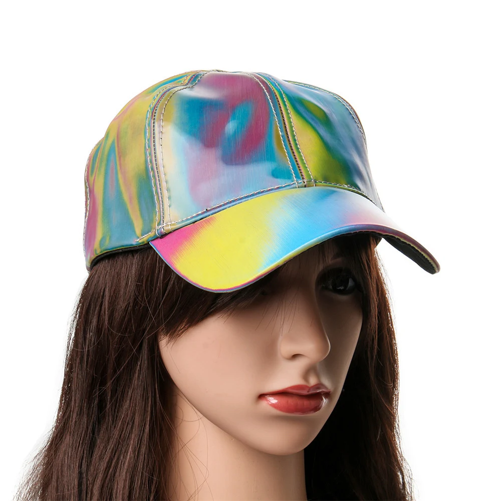 Title 1, Color changing laser hip-hop baseball cap, ligh...