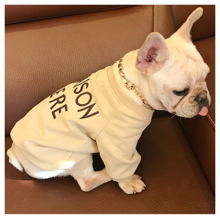 Familien-Sweater aus Frottee mit gestickten Buchstaben für Hundehalter, Kinder und Eltern. Weich und passend. — foto 6