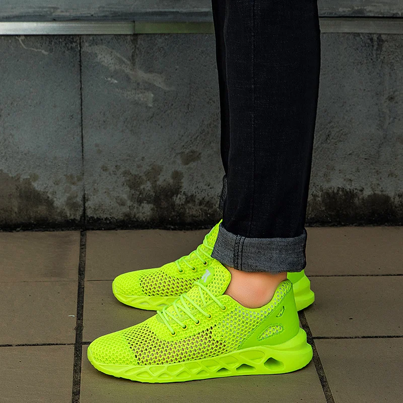Men's Breathable Mesh Casual Shoes Sports Travel Shoes Comfortable and lightweight footwear perfect for sports, travel, — photo 3