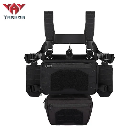 Title 1, Taktische Outdoor Brusttasche mit Laser, MOLLE-...