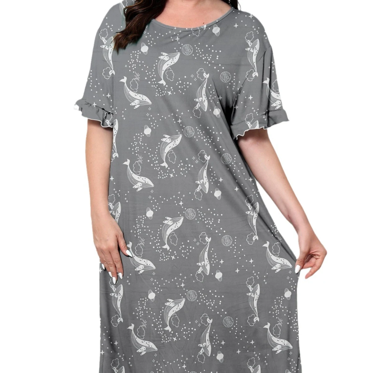 Women's Fashion Casual Loose Suitable for Daily Wear Homewear. Comfortable and stylish clothing perfect for everyday act — photo 8