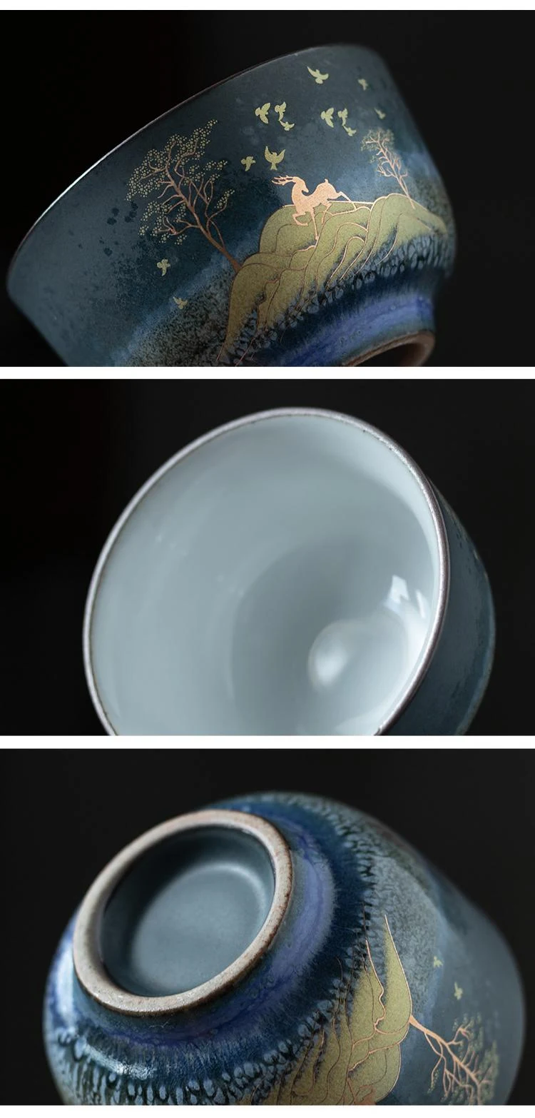 Title 12, Ceramic Tea Set for elegant tea experiences. Fe...