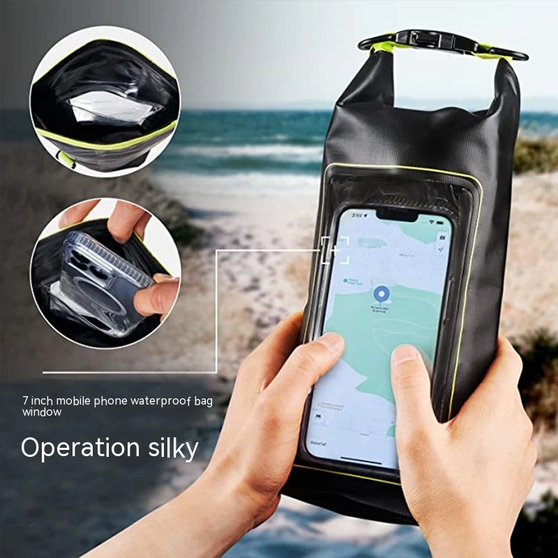 Bolsa Crossbody Impermeável 2L para Celular PVC Exterior Natação À Prova D'Água Protege seu telefone da água ideal para natação e atividades ao ar livre — foto 37