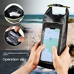 Bolsa Crossbody Impermeável 2L para Celular PVC Exterior Natação À Prova D'Água Protege seu telefone da água ideal para natação e atividades ao ar livre — foto 37
