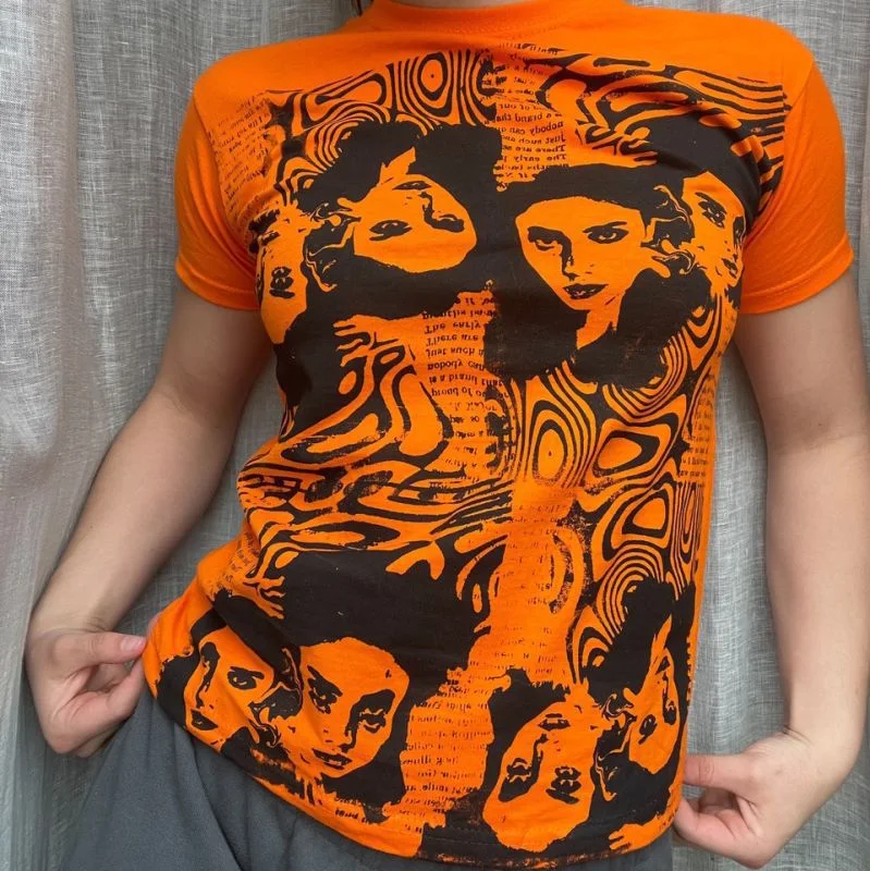 Title 6, Mode Dames T-shirt Print Kleur Veelkleurig Hoof...