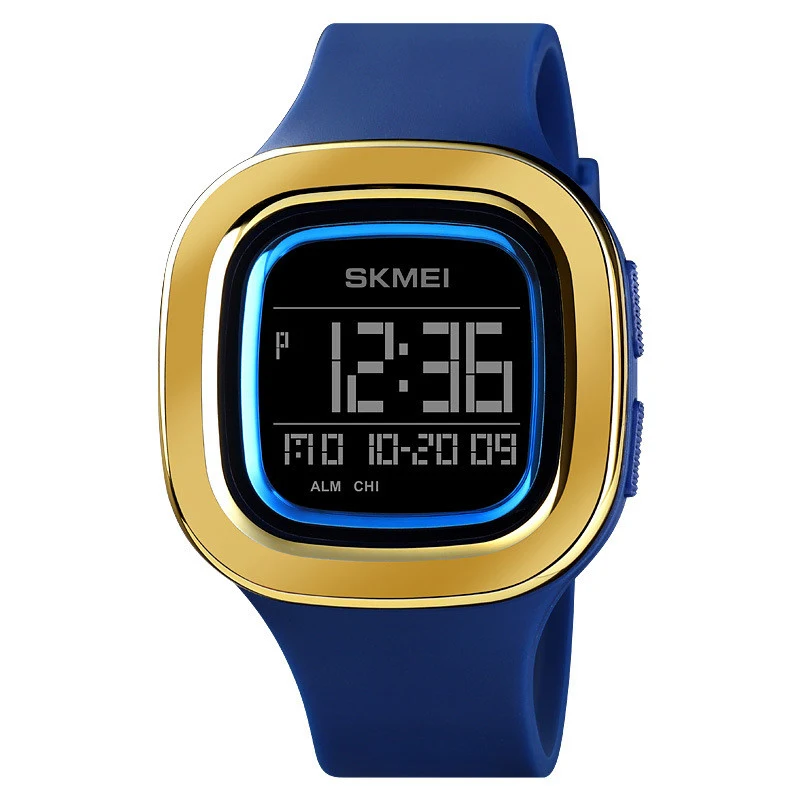 Relógio Esportivo Eletrônico Quadrado Casual Masculino Conforto e Estilo para Homens Design Moderno Resistente Ideal para Esportes e Dia a Dia — foto 12