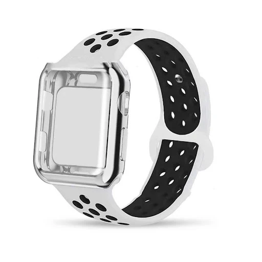 Title 3, Pulseira esportiva de silicone poroso respiráve...