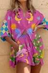 Women's Printed Shorts Short Sleeve Fashion Suit — photo 3