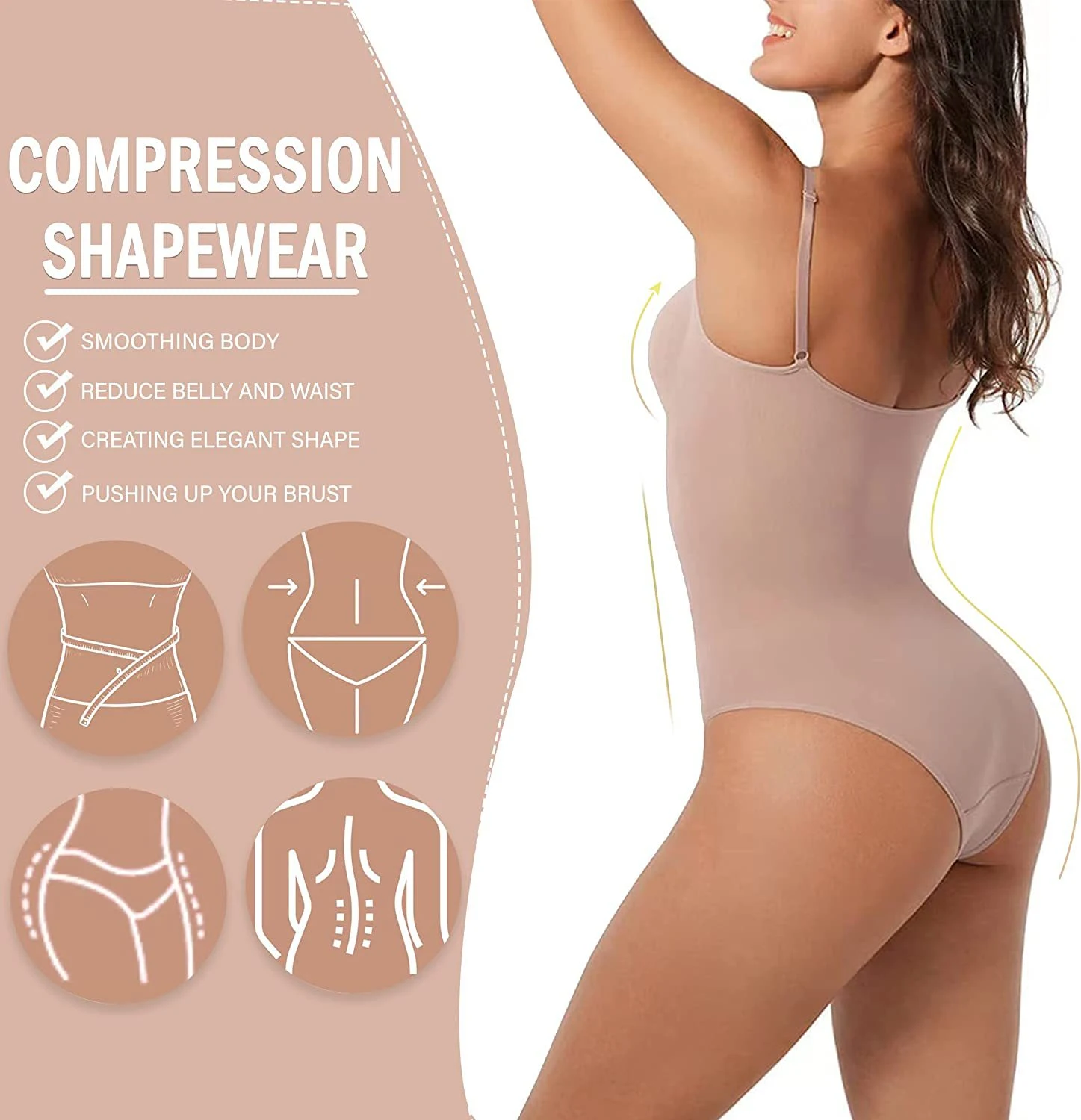 Title 16, Cross-border Abdominal Pants Hip Raise Shaping ...