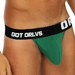 Fashion Personality Mid Waist Colorblock Men's Briefs — photo 4
