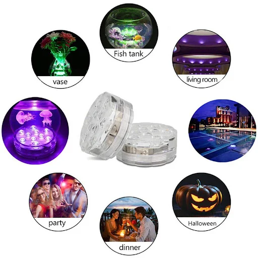 Title 7, Waterproof Garden Pool Decoration Diving Light ...