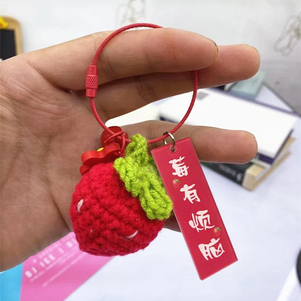 Kit de material para chaveiro DIY tecido à mão — foto 2