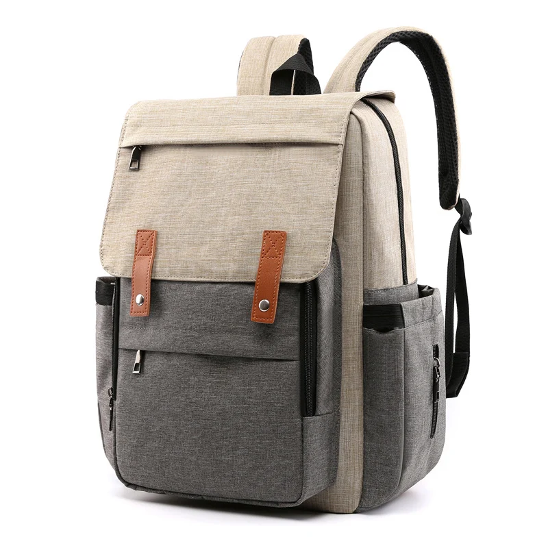 Bolsa de ombro moda mamãe e bebê, com amplo espaço para itens essenciais, como fraldas, mamadeiras e muito mais, perfeita para passeios. — foto 2