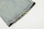Washed Light Color Denim Trousers for Men Comfortable Style Soft Denim Modern Fit Perfect for Everyday Casual Wear and R — photo 17